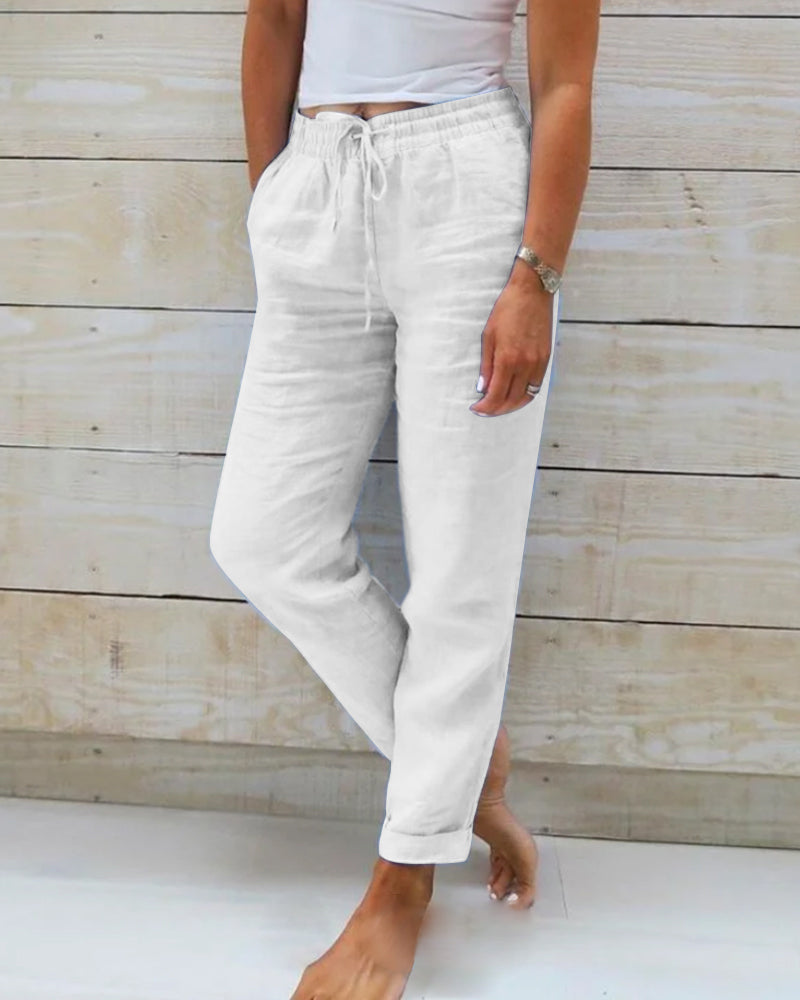 Allison™ | Premium Cotton Linen Pants