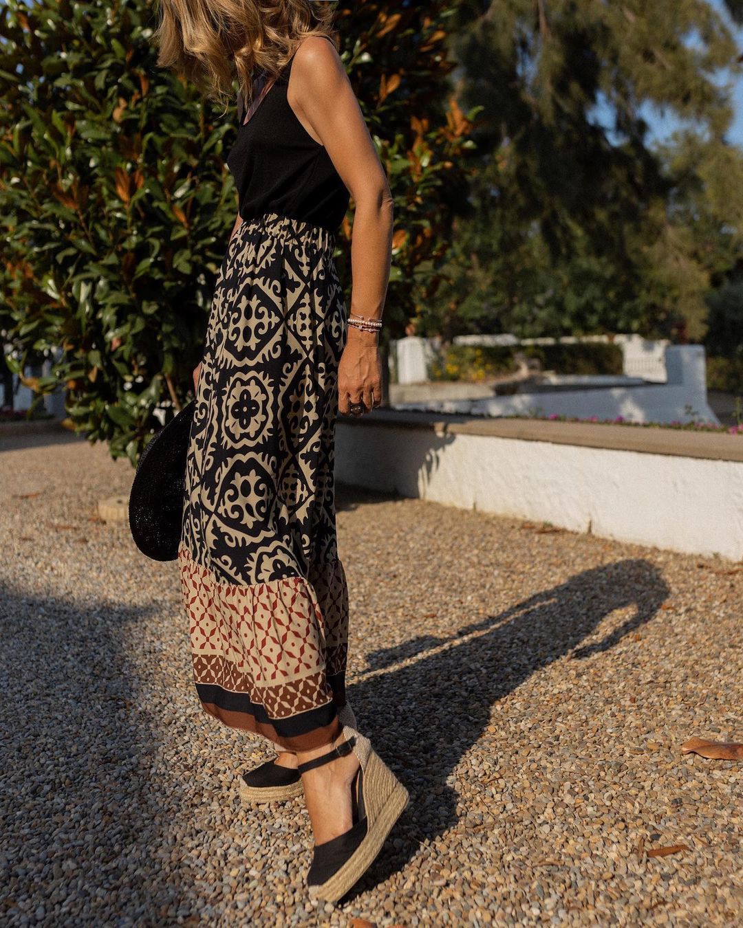 Aura™ | Hily Long Boho Skirt