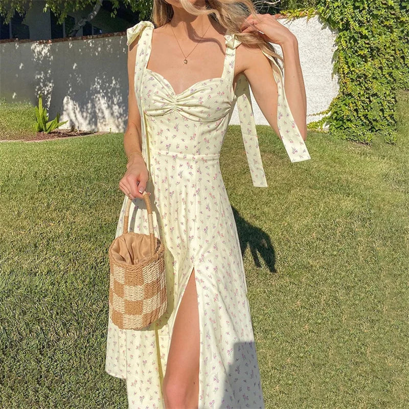 Sonia - Elegantiška gėlių suknelė