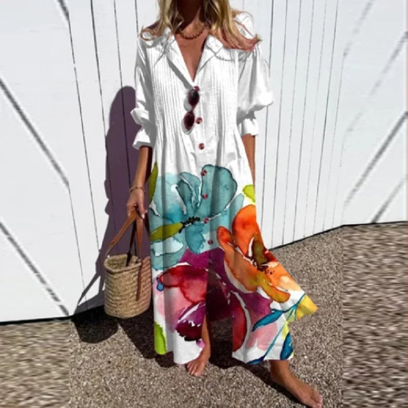 Evaneline™ | Maxi Boho Luxe Dress (Limited Stock)