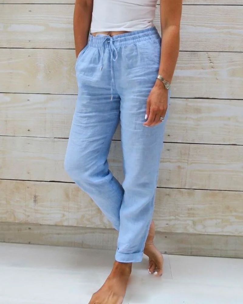 Allison™ | Premium Cotton Linen Pants