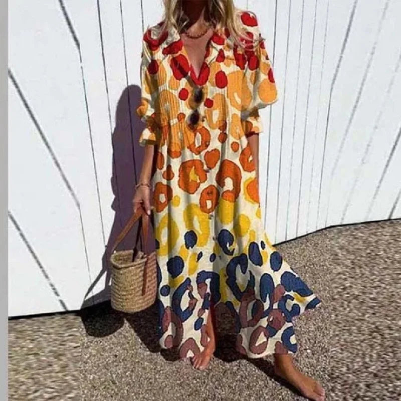 Evaneline™ | Maxi Boho Luxe Dress (Limited Stock)